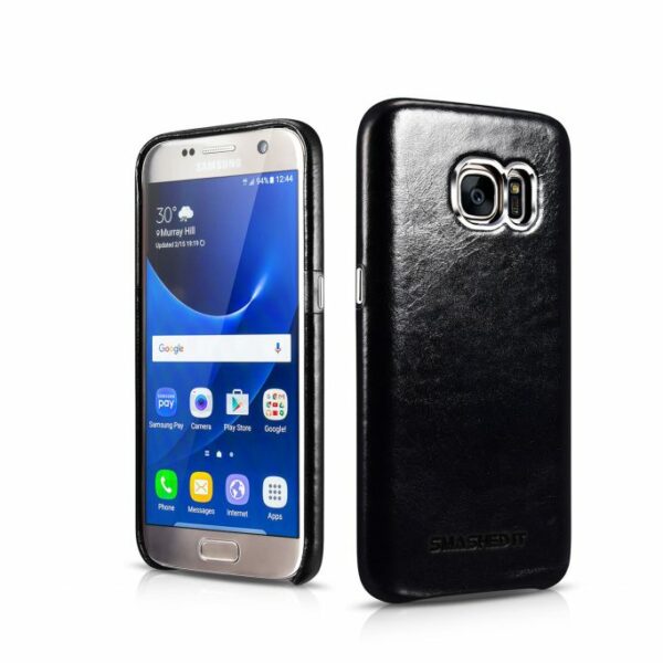Genuine Leather Case For Samsung Galaxy S7