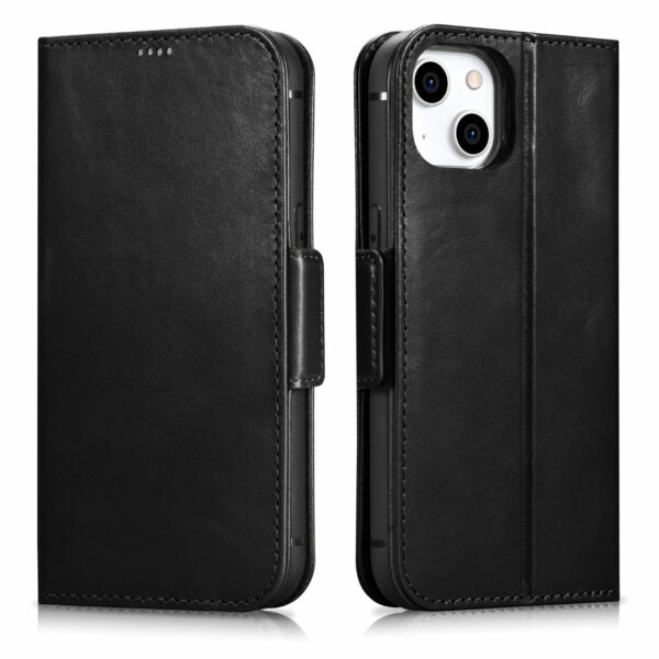 Genuine Leather Wallet Case | 2 in 1 Detachable | For iPhone 14 Max